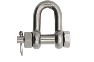 Image of Extreme Max Boattector Stainless Steel Bolt Type Chain Shackle, 1/4in, 3006.8339