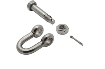 Image of Extreme Max Boattector Stainless Steel Bolt Type Chain Shackle, 3/4in, 3006.8357