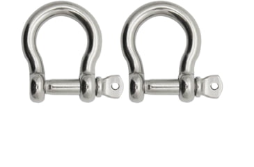 Image of Extreme Max Boattector Stainless Steel Bow Shackle, 5/8in, Pack of 2, 3006.8299.2