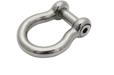 Image of Extreme Max Boattector Stainless Steel Bow Shackle With No Snag Pin, 5/16in, Pack of 4, 3006.8408.4