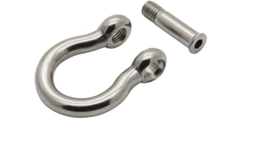 Image of Extreme Max Boattector Stainless Steel Bow Shackle With No Snag Pin, 5/16in, Pack of 4, 3006.8408.4