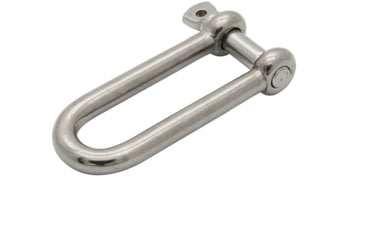 Image of Extreme Max Boattector Stainless Steel Long D Shackle, 1/4in, 3006.8201
