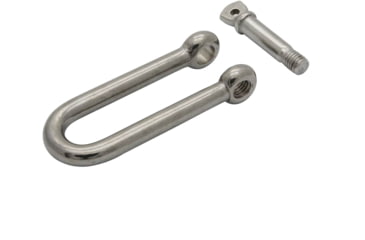 Image of Extreme Max Boattector Stainless Steel Long D Shackle, 1/4in, 3006.8201