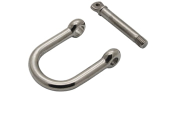 Image of Extreme Max Boattector Stainless Steel Wide D Shackle, 5/16in, Pack of 4, 3006.8228.4