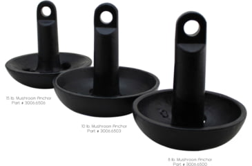 Image of Extreme Max Boattector Vinyl Coated Mushroom Anchor, 10lbs., 3006.6503