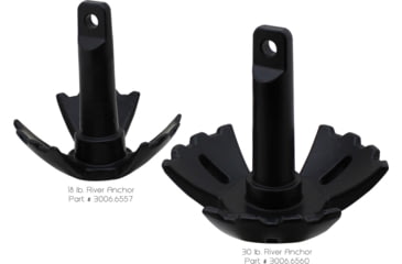 Image of Extreme Max Boattector Vinyl Coated River Anchor, 18lbs., 3006.6557