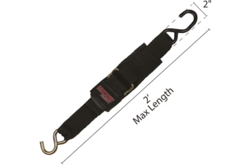 Image of Extreme Max Cambuckle Transom Tie Down, 2in x 2ft, 3005.1196