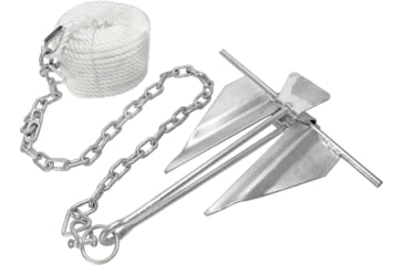 Image of Extreme Max Complete Slip Ring Anchor Kit w/ Rope / Anchor Chain / Shackle #10 / 5 Lbs., 3006.6719