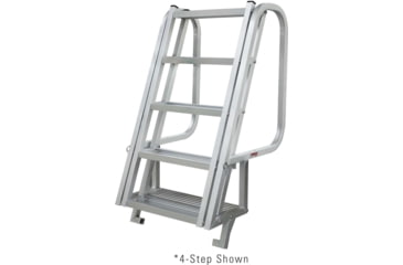 Image of Extreme Max Delu x e Flip Up Dock Ladder 6 Step, 3005.4122