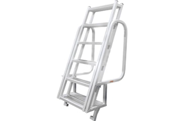 Image of Extreme Max Delu x e Flip Up Dock Ladder w/ Welded Step Assembly 6 Step, 3005.3919