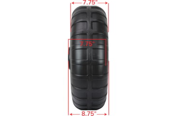Image of Extreme Max Heavy Duty Plastic Roll In Dock / Boat Lift Wheel 24, 24in, 3005.3729