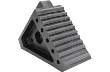 Image of Extreme Max Heavy Duty Solid Rubber Wheel Chock With Handle, 5001.5772
