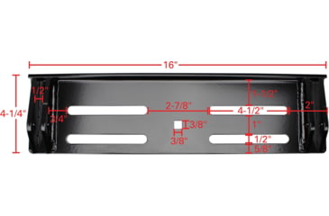 Image of Extreme Max Heavy Duty Uniplow One Bo x ATV Plow System, 60,, 5500.5094