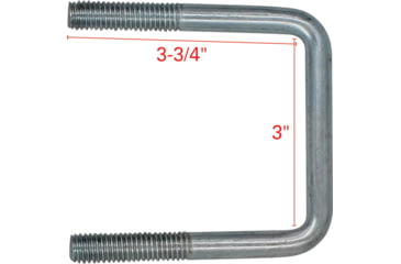 Image of Extreme Max High Mount Spare Tire Carrier, 3001.0064