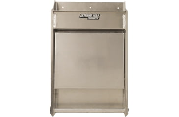 Image of Extreme Max Junior Aluminum Work Station Storage Cabinet Flip Out Work Tray With Paper Towel Rack Organizer For Enclosed Race Trailer Shop Garage Storage, 5001.6053