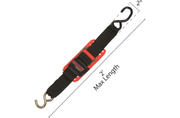 Image of Extreme Max Padded Cambuckle Transom Tie Down, 2in x 2ft, 3005.1202