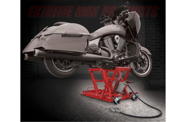 Image of Extreme Max Pneumatic/Hydraulic Motorcycle/Atv Jack, 1500 Lb. Capacity, 5001.5041