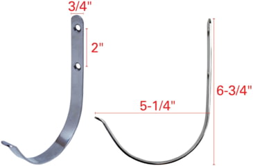 Image of Extreme Max Stainless Steel Ring Buoy Hook / Bracket / Cradle, 3006.6771