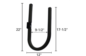 Image of Extreme Max SUP/Surfboard Wall Cradle Set - The Original High Strength One Piece Design, 200 Lb. Capacity, 3005.3477