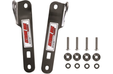 Image of Extreme Max Teardrop Tie Down Brackets For Harley Davidson Electra Glide And Street Glide Motorcycles, 2014 2020 Chrome, 5001.5801