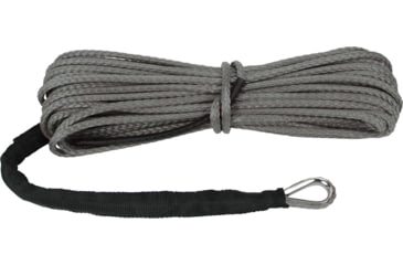 Image of Extreme Max The DevilS Hair Synthetic ATV / UTV Winch Rope, Gray, 5600.3081
