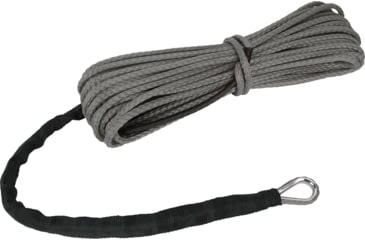 Image of Extreme Max The DevilS Hair Synthetic ATV / UTV Winch Rope, Gray, 5600.3081