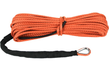 Image of Extreme Max The DevilS Hair Synthetic ATV / UTV Winch Rope, Orange, 5600.3203
