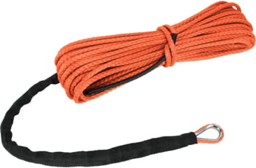 Image of Extreme Max The DevilS Hair Synthetic ATV / UTV Winch Rope, Orange, 5600.3203