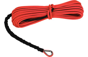 Image of Extreme Max The DevilS Hair Synthetic ATV / UTV Winch Rope, Red, 5600.3206