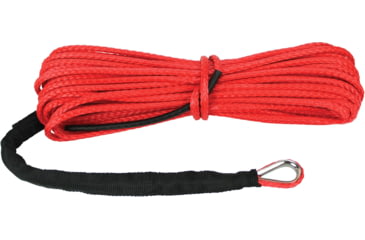 Image of Extreme Max The DevilS Hair Synthetic ATV / UTV Winch Rope, Red, 5600.3206