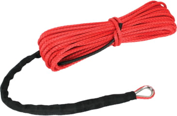 Image of Extreme Max The DevilS Hair Synthetic ATV / UTV Winch Rope, Red, 5600.3206