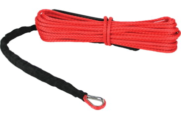 Image of Extreme Max The DevilS Hair Synthetic ATV / UTV Winch Rope, Red, 5600.3206