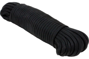 Image of Extreme Max Type III 550 Paracord Commercial Grade - 5/32in x 250, Black, 5/32in x 250ft, 3008.0459