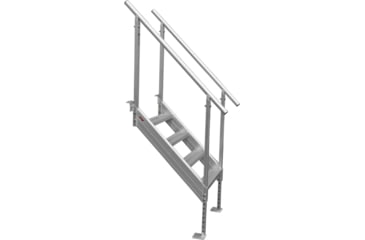 Image of Extreme Max Universal Mount Aluminum Dock Stair 4 Step, 3005.3843