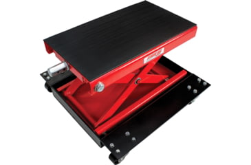 Image of Extreme Max Wide Motorcycle Scissor Jack w/ Dolly 1100 Lbs., 5001.5059