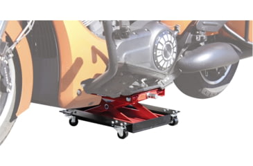Image of Extreme Max Wide Motorcycle Scissor Jack w/ Dolly 1100 Lbs., 5001.5059