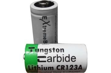 Image of ExtremeBeam 3.0v CR123 Non-Rechargeable Lithium Battery 2B, Green, N/A EB-XB-A07