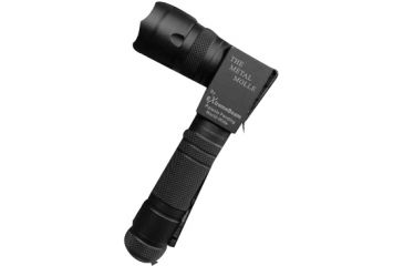 Image of ExtremeBeam XT8 Metal Molle 90º Adapter for All XT8, Black, N/A EB-AB-A03