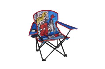 Image of Exxel Outdoors Marvel Spiderman Armchair, Blue/Red, 13 X 23 X 12 in, MKC-10120SPD