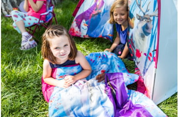 Image of Exxel Outdoors No Floor Dome Tent, Disney Frozen II Graphics, 4x3x36in, D-T0403FRZ9A
