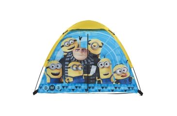 Image of Exxel Outdoors Universal Despicable Me 3 4-Pc Fun Camp Kit, Blue/Yellow/Black U-4SLGDM37A