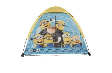 Image of Exxel Outdoors Universal Despicable Me 3 Tent with No Floor, Blue/Yellow/Black U-T0403DM37A