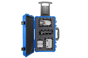 Image of Eylar 22in Carry-On Roller Hard Case Equipped w/Ragar XP Crosslinked Foam Insert, Blue, SA00034-BLU-RG-XP