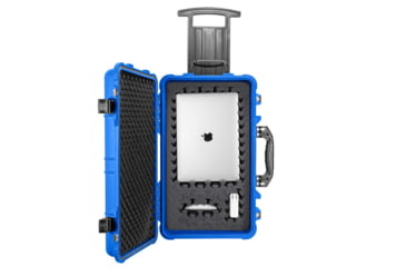 Image of Eylar 22in Carry-On Roller Hard Case Equipped w/Ragar XP Crosslinked Foam Insert, Blue, SA00034-BLU-RG-XP
