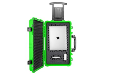 Image of Eylar 22in Carry-On Roller Hard Case Equipped w/Ragar XP Crosslinked Foam Insert, Neon Green, SA00034-NGRN-RG-XP