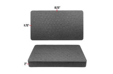 Image of Eylar 22in Carry-On Roller Hard Case Equipped w/Ragar XP Crosslinked Foam Insert, Orange, SA00034-ORG-RG-XP