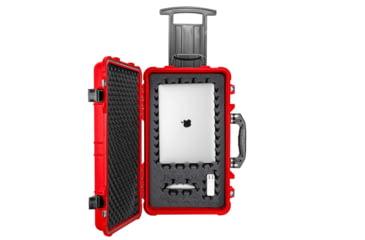 Image of Eylar 22in Carry-On Roller Hard Case Equipped w/Ragar XP Crosslinked Foam Insert, Red, SA00034-RED-RG-XP