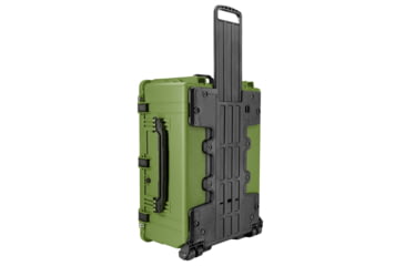 Image of Eylar 2XL 31.5in Waterproof Protective Gear Roller Case w/Foam, Green, SA00007-GRN