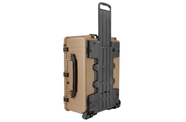 Image of Eylar 2XL 31.5in Waterproof Protective Gear Roller Case w/Foam, Tan, SA00007-TAN