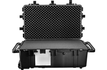 Image of Eylar 2XL 31.5in Waterproof Transport Roller Gear Hard Case w/Foam, Black, SA00026